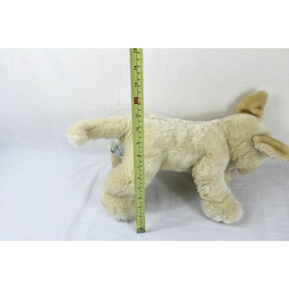 Build A Bear Lab Puppy Dog Plush Stuffed W/ Barking & Panting Sounds Pink Tongue - Picture 4 of 7